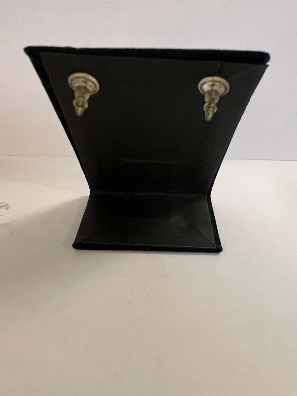 Sparkling Gold Clover Drop Earrings